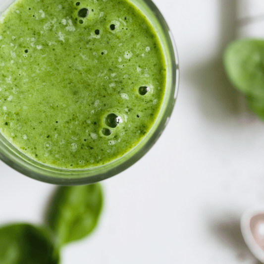green protein smoothie for post workout recovery