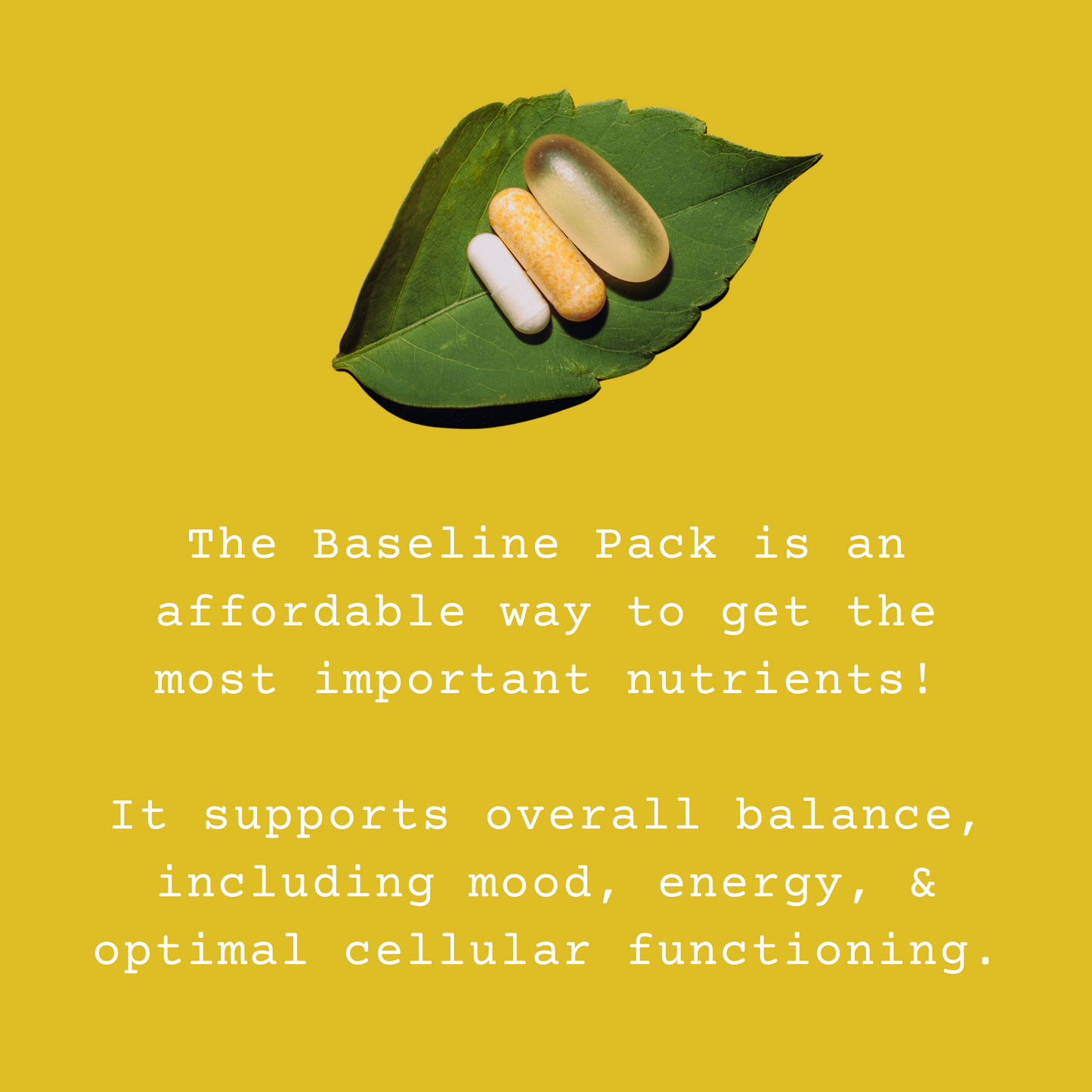 Copy of Baseline Pack - Empirica Supplements