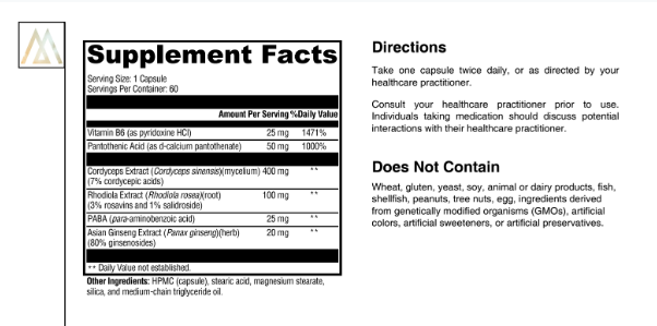 Adaptogen Support - Empirica Supplements