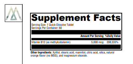 B12 Tablets - Empirica Supplements