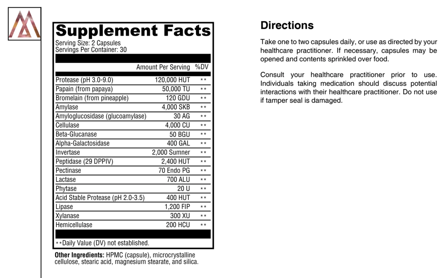 Digestive Enzymes - Empirica Supplements