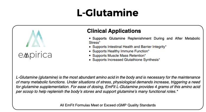 L-Glutamine - Empirica Supplements