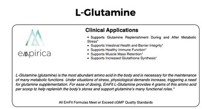 L-Glutamine - Empirica Supplements